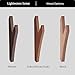 Mid-Century Modern Wall Hooks – V-Shaped Wooden Coat Hanger for Entryway – MCM Organizer – Stylish Wall Decor & Housewarming Gift (Beech)