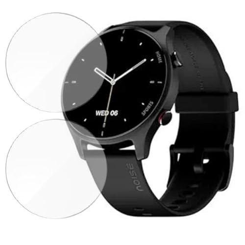 Image of 2 Pack| Smartwatch Screen Sport Watch Protector For Noise Twist |1.38 inch| | Flexible TPU Film, 9H Scratch Resistant, Bubble Free Installation - Not Tempered Glass