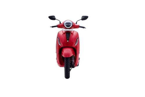 Image of Chetak C3001 by Bajaj Auto High Speed Electric Scooter with charger - Racing Red - Ex-Showroom