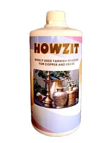 HOWZIT Instant cleaning liquid for Copper, Brass effortlessly, 1 Litre, Instant, Scrub-free shine, long lasting results, cruelty-free ingredients. Ideal for religious utensils and daily use (B0CKW8QSDB) Amazon Price History, Amazon Price Tracker