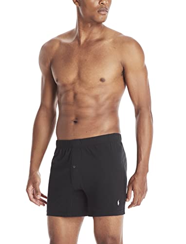 POLO RALPH LAUREN Men's Classic Fit Stretch Support Knit Boxer 3-Pack4