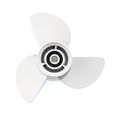 CAPTAIN 13X19 Outboard Propeller fit Yamaha 115 T50 60 70 75 80 85 90 100 130 HP Engines, OEM 15 Spline Tooth Outboard Prop, RH Aluminum Propellers