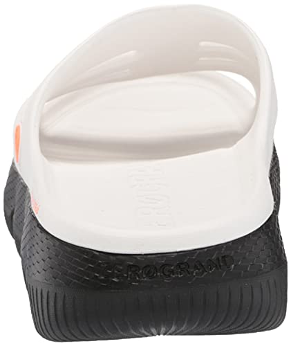 Cole Haan Men's 4.Zerogrand All Day Slide Flip-Flop, White/Black, 11 #TOP2