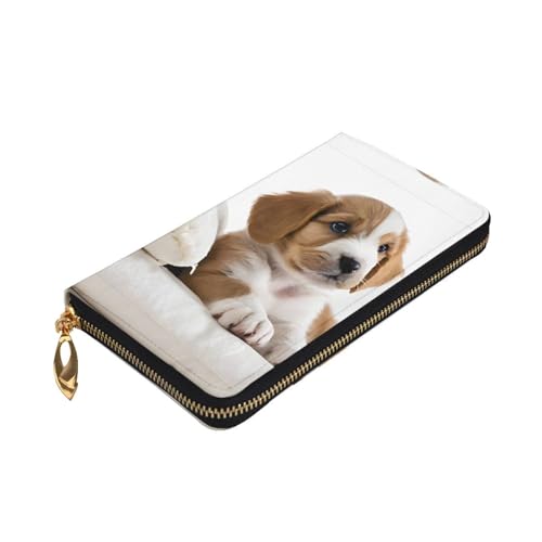 Stylish Golden Retriever Womens Long Wallet Purse, Large Capacity Pu Leather Purses With Multiple Card Slots, Phone Card Holder, Clutch Case, Credit, Coin, And Bill Organizer3