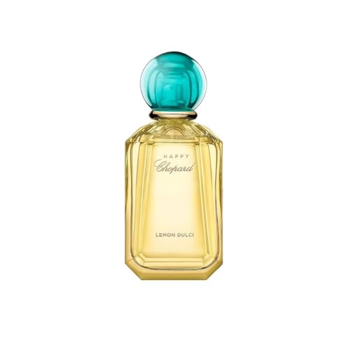 Chopard Happy Lemon Dulci Eau de Parfum Spray For Women - 3.4 Fl Oz - Perfume For Her - Fresh Citrus Scent - Luxury Long Lasting Fragrance with Notes of Ginger, Orange & Cucumber