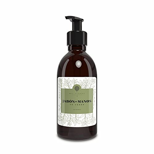 Mil Flores — Jabón de Manos TÉ VERDE 250 ml | Experiencia de Aromaterapia Única | Hidrata y Suaviza la Piel | Con Ingredientes y Esencias 100% Naturales