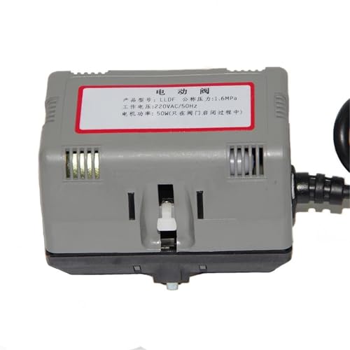 Vanne électrique DN25 3 voies laiton VC6013 motorisée AC 220V pour ventilo-convecteur CVC - 5