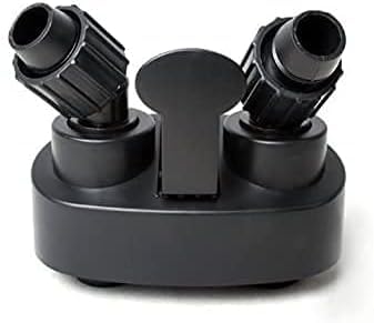 Marine Color Replacement Quick-Disconnect Shut Off Valve for SUNSUN HW-303B Canister, Black