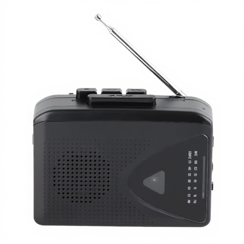 ASHATA Lecteurs de Cassettes Enregistreurs Radio FM AM Lecteur de Cassettes Lecteur de Cassettes...