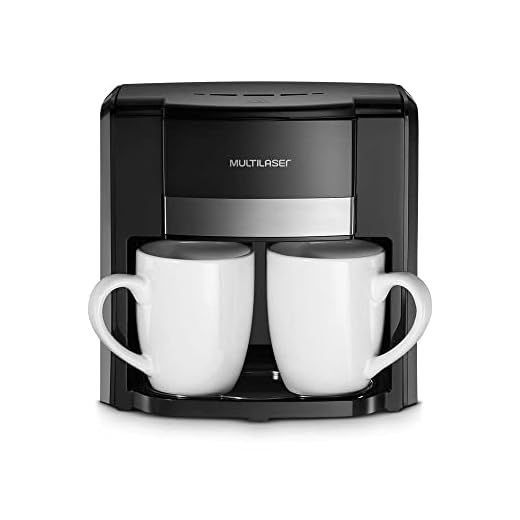 Cafeteira 2 Xícaras 500w Preto Multilaser - Be010