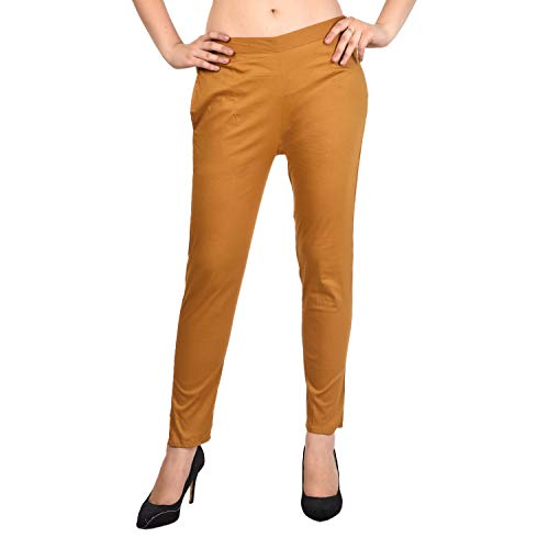 Image of SriSaras Women's Premium Cotton Trousers /Pants