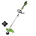Produktbild Greenworks GD24X2TX Akku Rasentrimmer für kleine bis mittelgroße Gärten, 40 cm Schnittbreite, Stoßvorschub, 2 mm Doppelfaden aus Nylon, OHNE zwei 24 V Akkus & Ladegerät, 3 Jahre Garantie