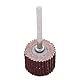 10Pcs 12mm Fächerschleifer Schmirgelpapier Schleifen Schleifpapier Lamellenschleifrad Rad Lamellenschleifer Schleifköpfe für Dremel Werkzeug 120# Grit 3mm Schaft