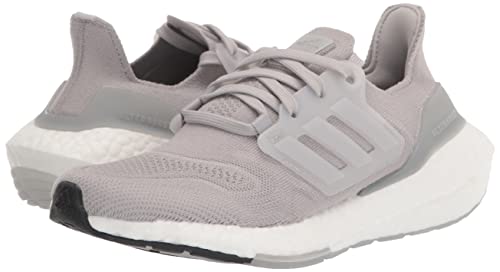 adidas Tênis de corrida unissex infantil Ultraboost 22, Cinza/cinza, 5 Big Kid