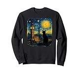 Starry Night Cat di Van Gogh London Ispirato