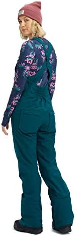 Burton Womens Avalon Bib Pant, Deep Teal, X-Small