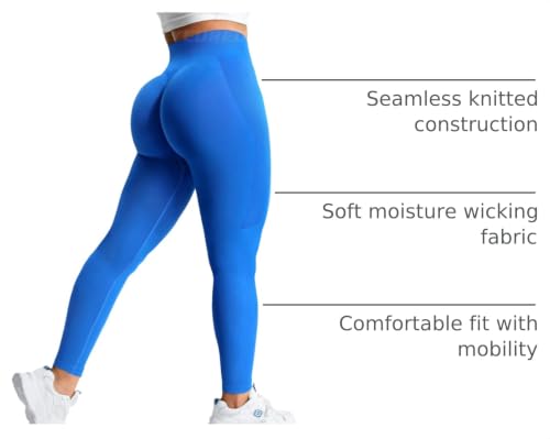 Image of YEOREO Boost Amplify Leggings for Women Seamless Scrunch Leggings | High Waist, Scrunch, Yoga, Athletic