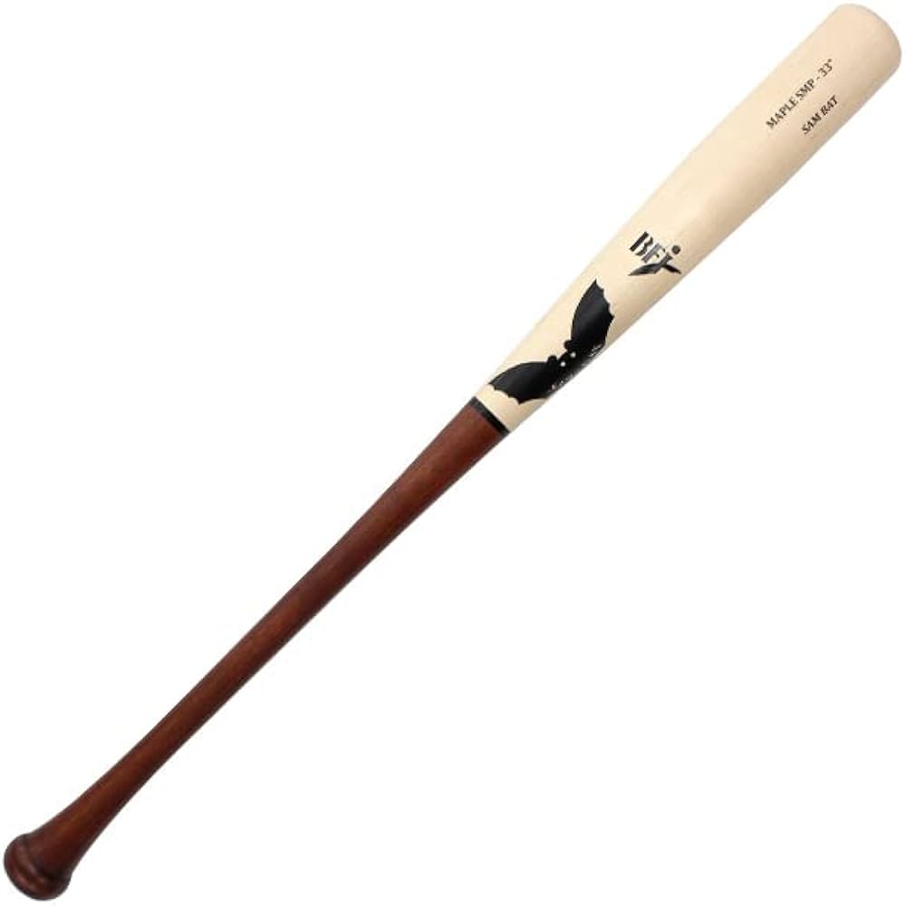 Amazon.co.jp: Baseball Thumb Bat Hard Wood Bat BFJ SMP SAM BAT 