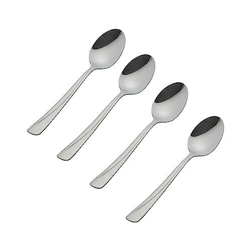 Viners Angel 18/0 4 PCE Dessert Spoon, Silver