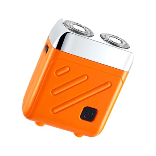 Zibeem Maquinilla de afeitar eléctrica para hombre, sin cable, silenciosa, impermeable, rotación de 360 grados, afeitadora eléctrica para hombre, para barba, cabeza, aseo corporal, cumpleaños, barbero