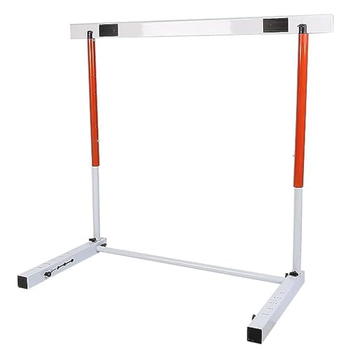 Ostacoli per agilità e velocità, Ostacoli Regolabili in Altezza per Atletica Leggera, Set di Pali per Allenamento Portatile