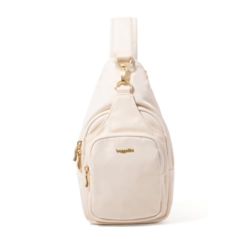 Baggallini Central Park Sling-12x7 Sling Crossbody Bag with Convertible Adjustable Shoulder Strap