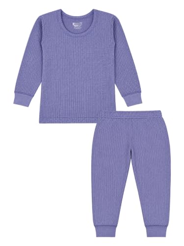 Image of Bodycare Insider Anti-Bacterial Solid Kids Thermal Top & Bottom Unisex Set