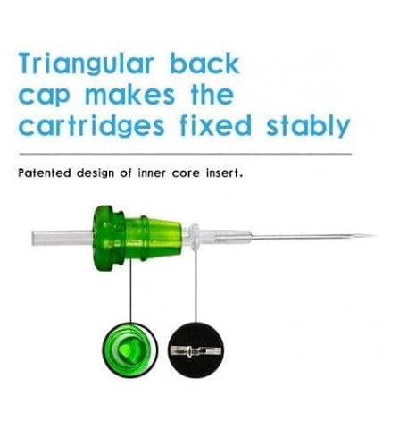 Image of 18RL Tattoo Cartridge Needles - 5pcs Round Liner Disposable Cartridges for Professional Tattoo Machines (Sterile & Individually Packed)