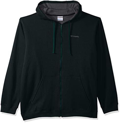 Columbia Men's Big and Tall Hart Mountain Big & Tall Full Zip, Dark Ivy Heather, 3X