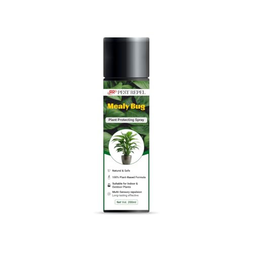 Mealy Bug Plant Protection Spray – 200ml | 100% Natural Neem & Es...