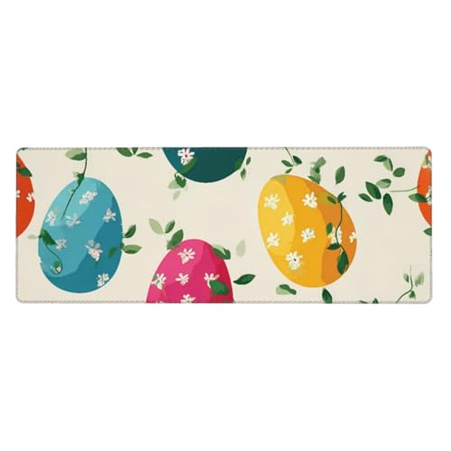 Tapis de souris de jeu floral 80x30 cm pour sublimer votre bureau à la maison