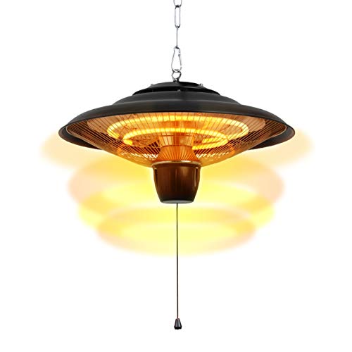 DONYER POWER 1500W Electrical Patio Heater, Ceiling Mounted, Outdoor or Indoor Use at Stoves Direct