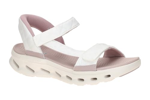 Skechers Damen Go Walk Glide-Step 2.0 Sandal Jada White 38 EU