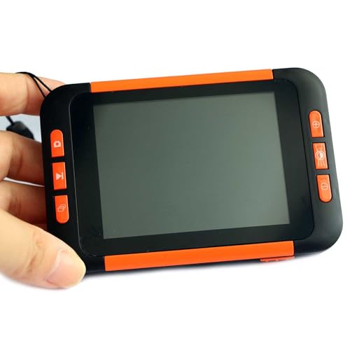 Electronic Magnifier for Visually Impaired, 19 Colour Modes, Orange