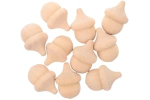 Unfinished Wooden Acorns: Creativity a la Nature