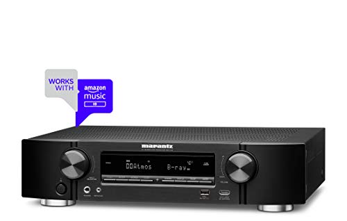 Marantz NR1710 UHD AV Receiver (2019 Model) – Slim 7.2 Channel Amp | Wi-Fi, Bluetooth, HEOS + Alexa | Auto Low Latency Mode for Xbox One | Immersive Movies, Music & Gaming | Smart Home Automation - Thumbnail 2