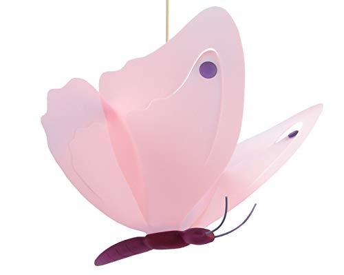 R. et M. Coudert Butterfly Children's Suspension Ceiling Light Blue