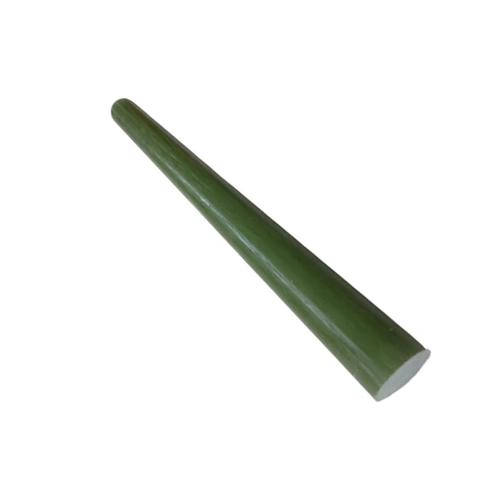 Tige en fibre de verre G10, bâton rond en époxy résistant, bâton en fibre de verre FR-4 for colonnes carrées en bakélite, 1 pièce(250X8MM)