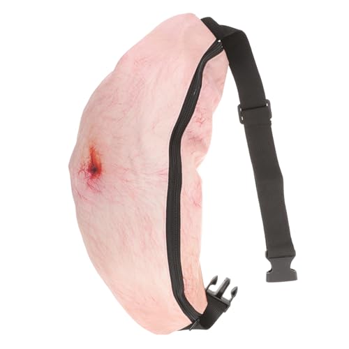 Sacoche ventre humoristique pour festival et voyage | Pochette ceinture de protection