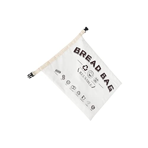 ULTECHNOVO Bolsa De Algodón Orgánico Para Pan Bolsas Con Tapa Para Cocina Bolsas De Tela Transparentes Para Compras Cajas Plegables Soporte Para Sartenes De Encimera Bolsas De Algodón