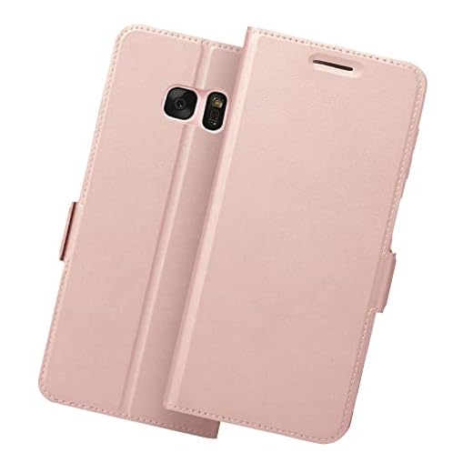 Samsung Galaxy S7 Fodral, Samsung S7 Fall, Samsung S7 Mobilskal med Korthållare, Magnetisk Stängning, Ställ, Hülle/Handyhülle/Schutzhülle-Fullständigt Skydd Samsung S7, Flip/Folio Phone Case. Djupblå