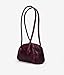BOSANOVA Bolso de Hombro para Mujer Estilo Bowling con cantoneras Decorativas y Asas largas Planas de Colgar al Hombro Imagen de BOSANOVA Bolso de Hombro para Mujer Estilo Bowling con cantoneras Decorativas y Asas largas Planas de Colgar al Hombro