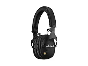 Marshall Monitor II Active Noise Cancelling Over-Ear Bluetooth Headphone with Mic, Black