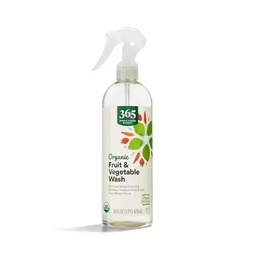 Organic Fruit & Vegetable Wash, 16 Fl Oz