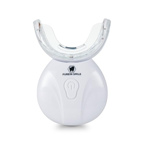 Image of LED Teeth Whitening Light, 32 Blue LEDs, Silicone Mouth Tray Accelerator