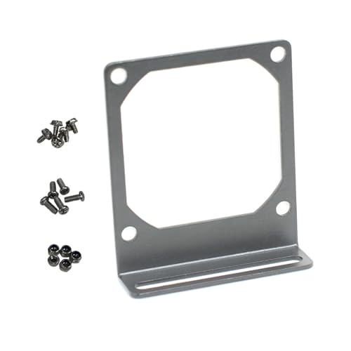 Soporte para ventilador de memoria, soporte de refrigeración para CPU y placa base, rack para disipador de calor y disco duro, 8 cm miniatura 5