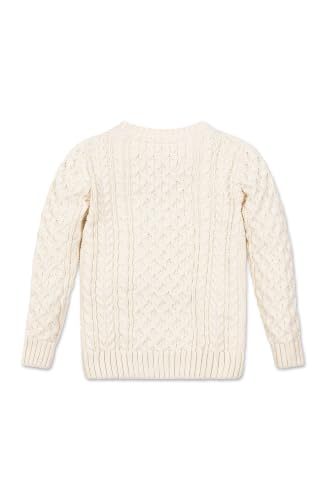 Image of Hope & Henry Boys' Long Sleeve Crew Neck Pullover Sweater | Premium Organic Cotton Pullover With A Soft Henley And Cozy Quilted Knit | Quality Construction Built For Cool-Weather