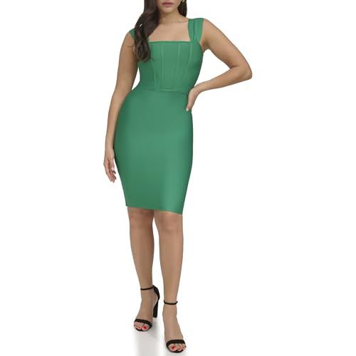 Tall Kathleen Bandage Feather Mini Dress - Black