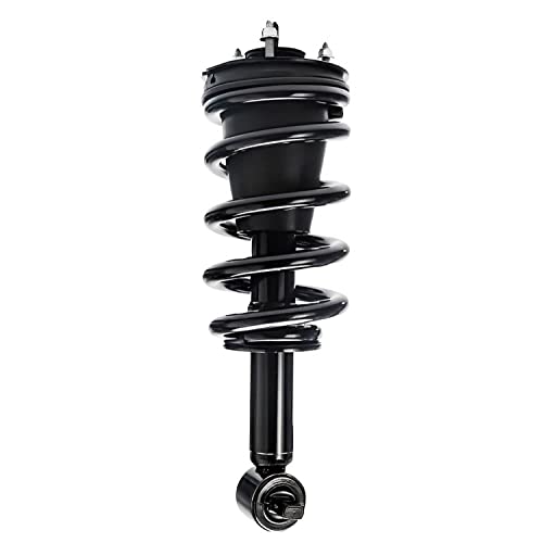 Image of Detroit Axle - 4WD Struts Shocks Kit for 2014-2018 Chevy Silverado 1500 GMC Sierra 1500, Front Struts & Coil Spring Assembly Sway Bar Links Rear Shock Absorbers Replacement
