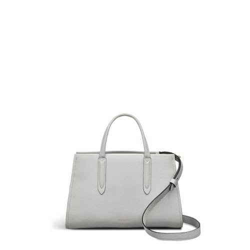 RADLEY London Arlington Court Women's Medium Leather Zip Around Satchel Bag (GOOSE GREY)
